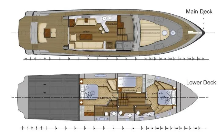63' Custom Built Yachts Layout (2)